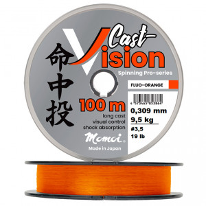 Momoi Cast Vision, 100 м, флуоресцентно-оранжевая ..